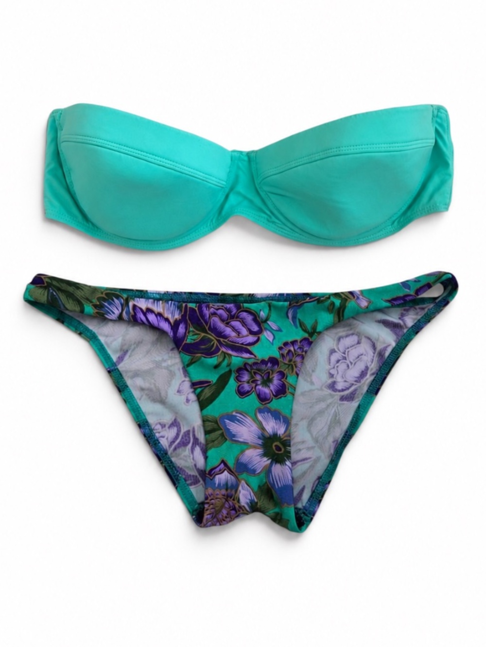 Zimmermann Floral Bandeau Bikini Set 2